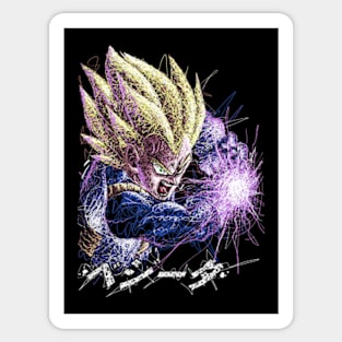 Prince of Saiyans 1 Sticker